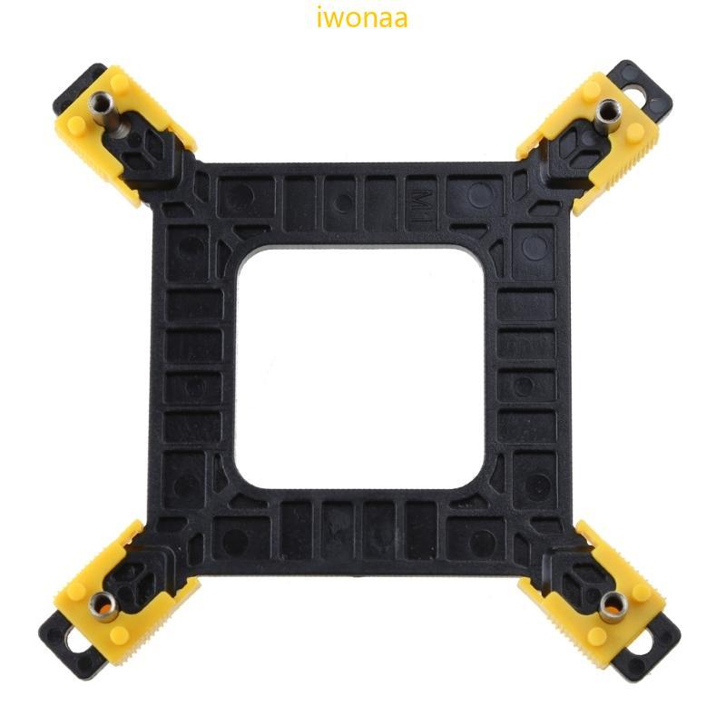 Iwo เมนบอร์ด Backplane CPU ฮีทซิงค์พัดลม Bracket Backplate สําหรับ 775 1155 1156 1366 เดสก์ท็อปเมนบอ