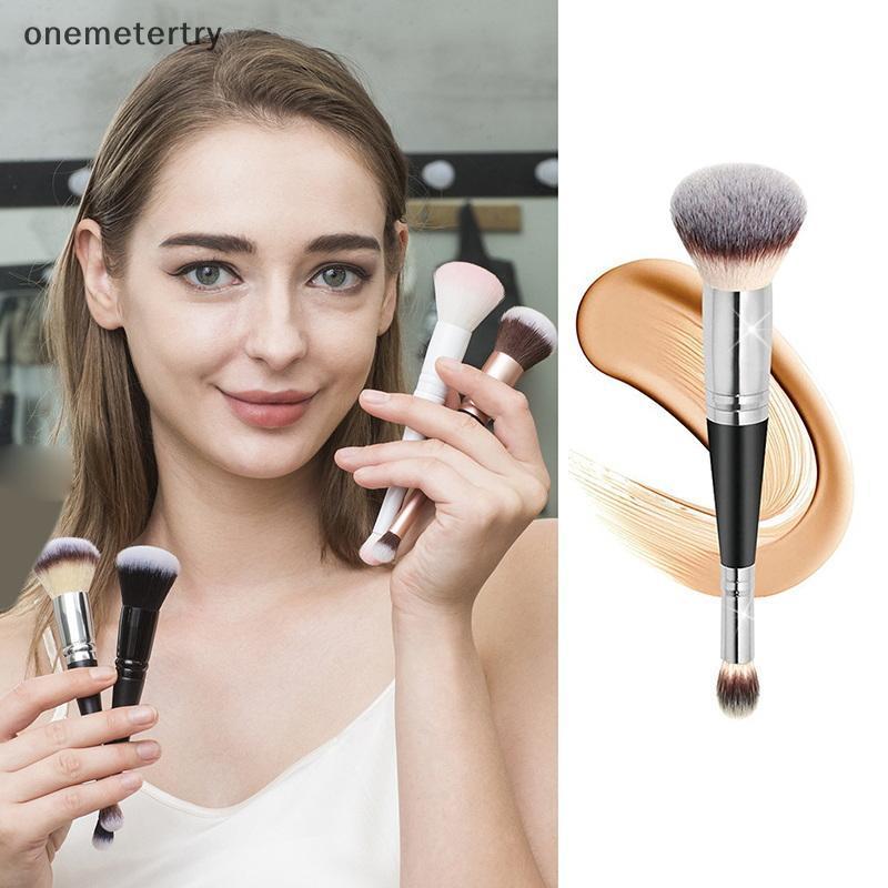 Onem Double Head Professional แปรงแต่งหน้า 2 In 1 Foundation แปรงคอนซีลเลอร์ High Powder Blush แปรงค