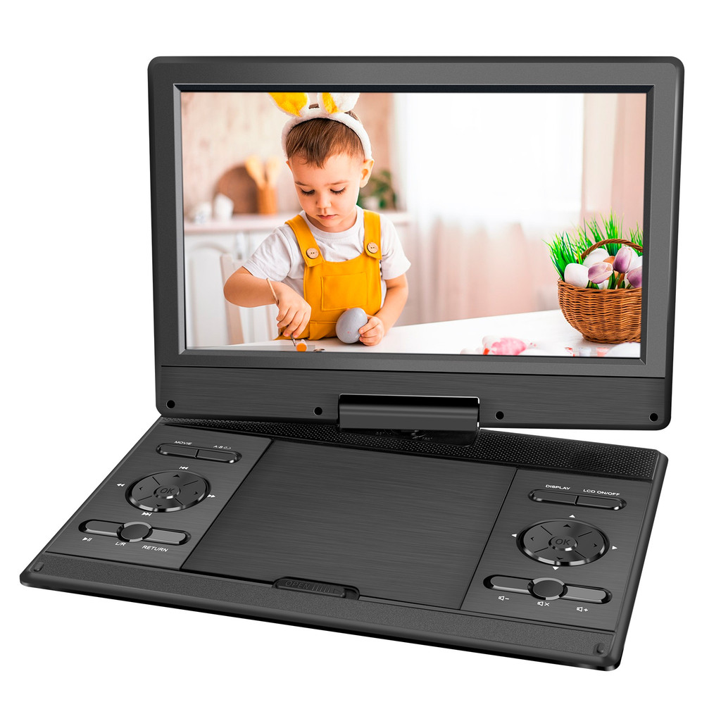 ยาวพิเศษไดรฟ์แบบพกพา Mobile Format evd Player อายุการใช้งานแบตเตอรี่เต็มรูปแบบเด็ก cd HD Player dvd 