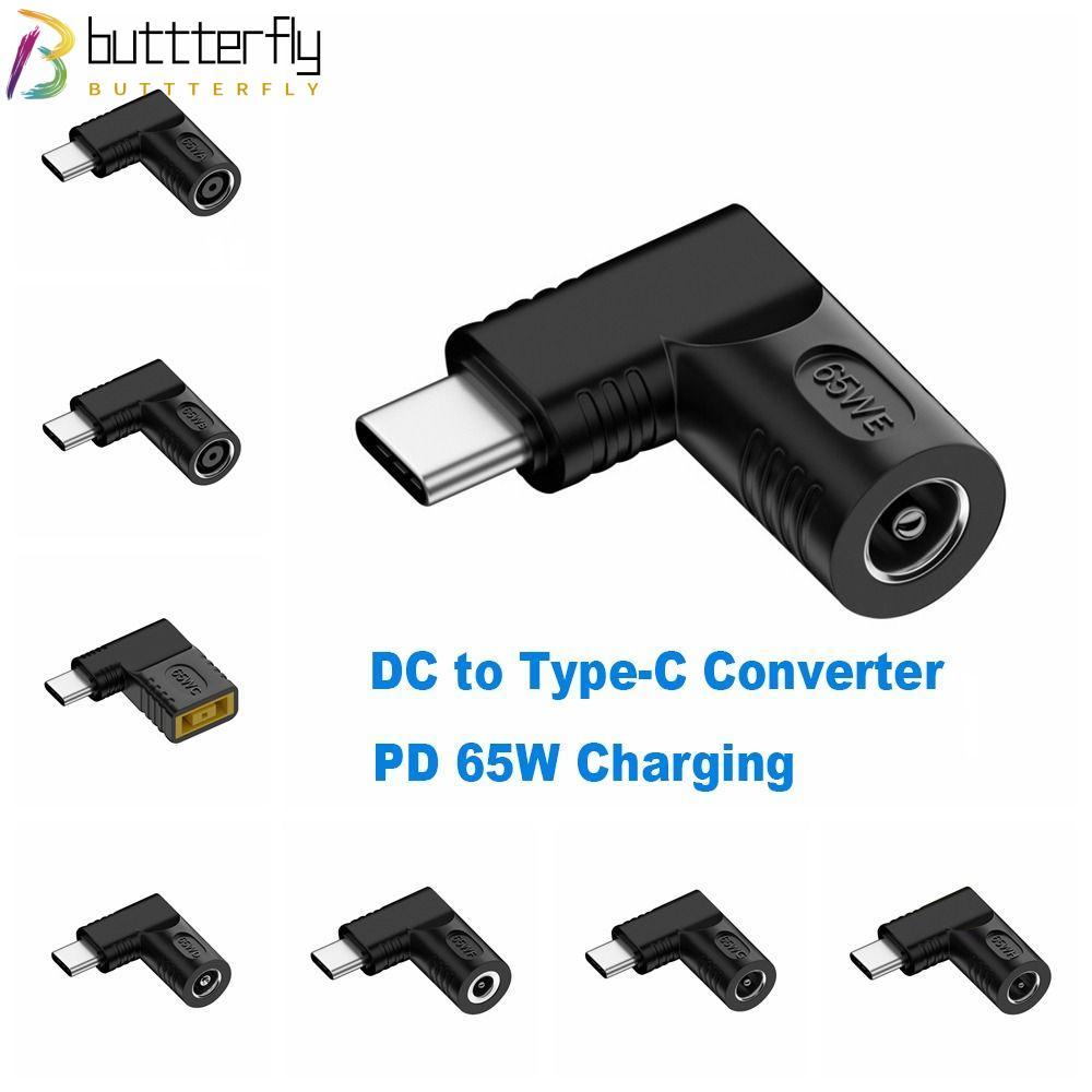 BUTTTERFLY Power Adapter 5v 9v 12v ปลั๊กสี่เหลี่ยม 5.5X2.5 7.4X0.9 4.5X0.6mm แล็ปท็อปชาร์จสําหรับ //