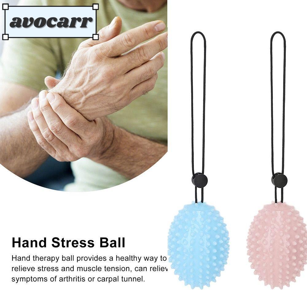 AVOCAR Hand Stress Ball TPR ลดความเครียดและนวดนิ้วมือและแขน