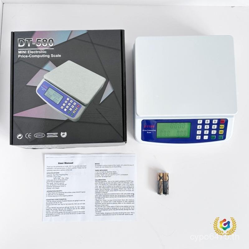 Scale Kitchen Bench Scale ขนาดเล็ก 30 กก.ขนาดอิเล็กทรอนิกส์ขนาดอิเล็กทรอนิกส์ตาราง dt580 Mini Cross-