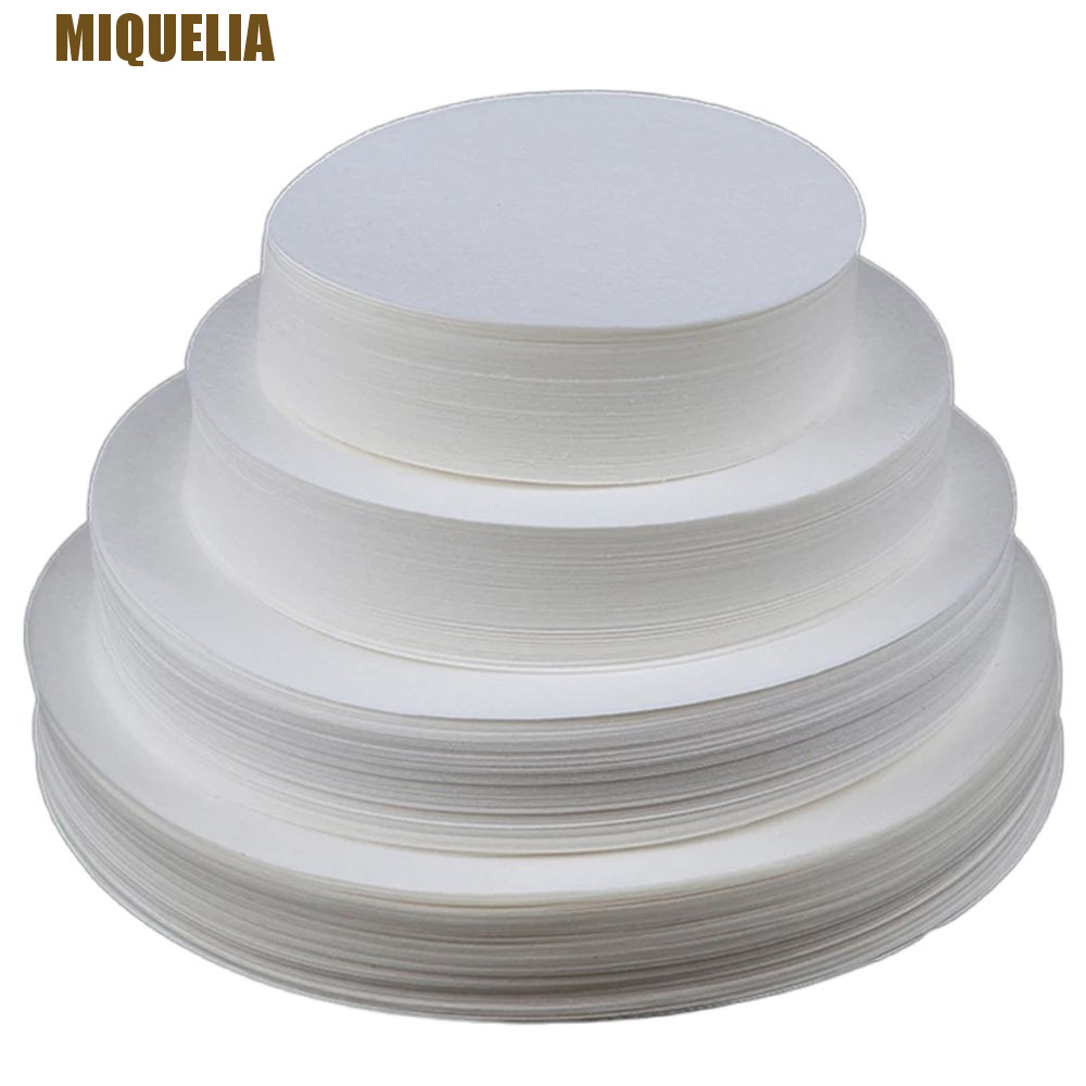 MIQUELIA ห้องปฏิบัติการกระดาษกรองคุณภาพอุปกรณ์การเรียน 7/9/11/12.5 ซม.เครื่องชงกาแฟ Lab อุปกรณ์เสริม
