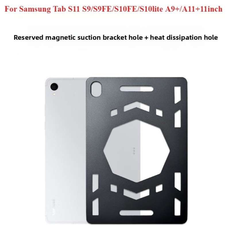 TPU Cooling เคสป้องกันสําหรับ Samsung Tab S11 S9/S9FE/S10FE/S10lite A9+/A11+11 นิ้วกลับ Hollow Design สําหรับแท็บเล็ตคูลเลอร์ติดตั้ง,เคสกันกระแทก