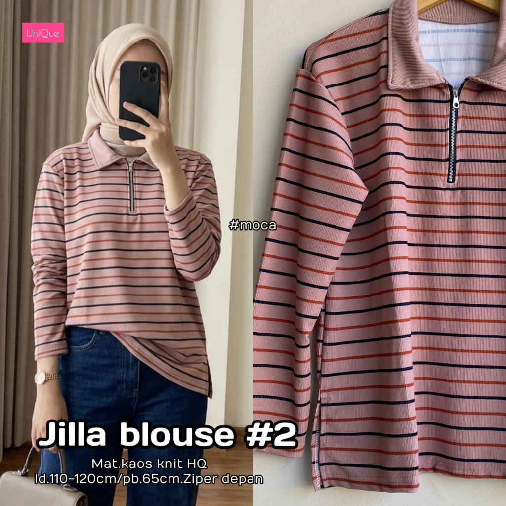 1304 JILLA BLOUSE 2 โดย UNIQUe // NOVIISTUFF