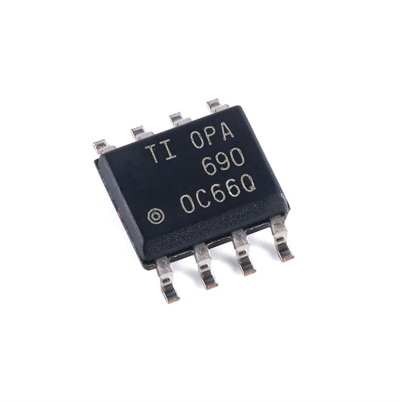 ((1 ชิ้น) ชิ้นส่วนอิเล็กทรอนิกส์ OPA690IDR OPA690ID OPA690 Patch SOP-8 ชิปเครื่องขยายเสียงกันกระแทก
