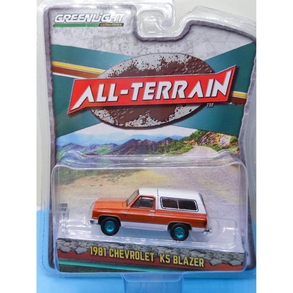 GreenLight GreenLight 1: 64 1981 Chevrolet K5 BLAZER เวอร์ชั่นสีเขียว