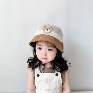 หมวกกันแดดเด็ก ผ้าฝ้าย น่ารัก เด็กชาย เด็กหญิง ทารก