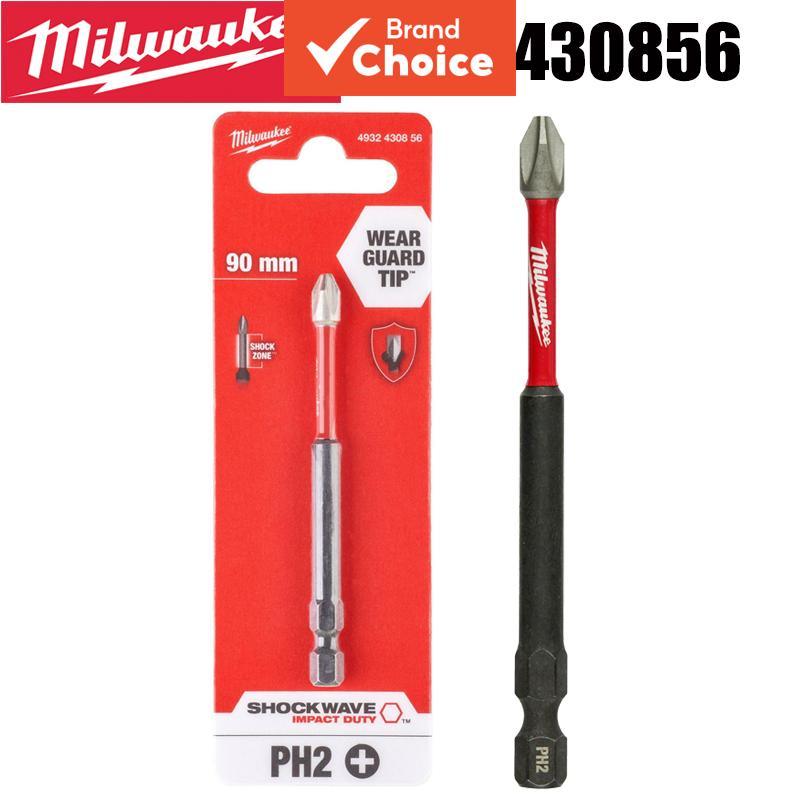 มิลวอกี 4932430856 Shockwave Ph2 Cross Impact Bit 90 มม.สวมอุปกรณ์เสริมเครื่องมือไฟฟ้า 1/2/5 ชิ้น