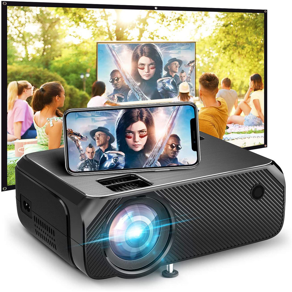 โทรศัพท์มือถือที่ขายดีที่สุดไร้สาย Co-Screen Projector ระบบ Android อัจฉริยะ Micro Projector ในครัวเ