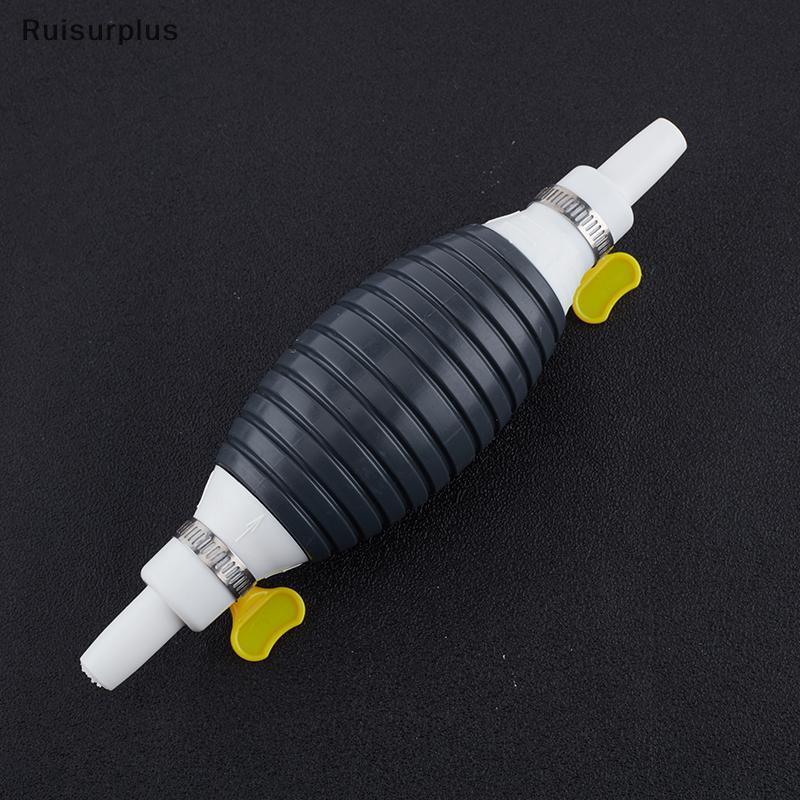 [Rui-t] Universal Car Portable Manual Fuel Pump Transfer Hand Primer สําหรับแก๊สเบนซิน