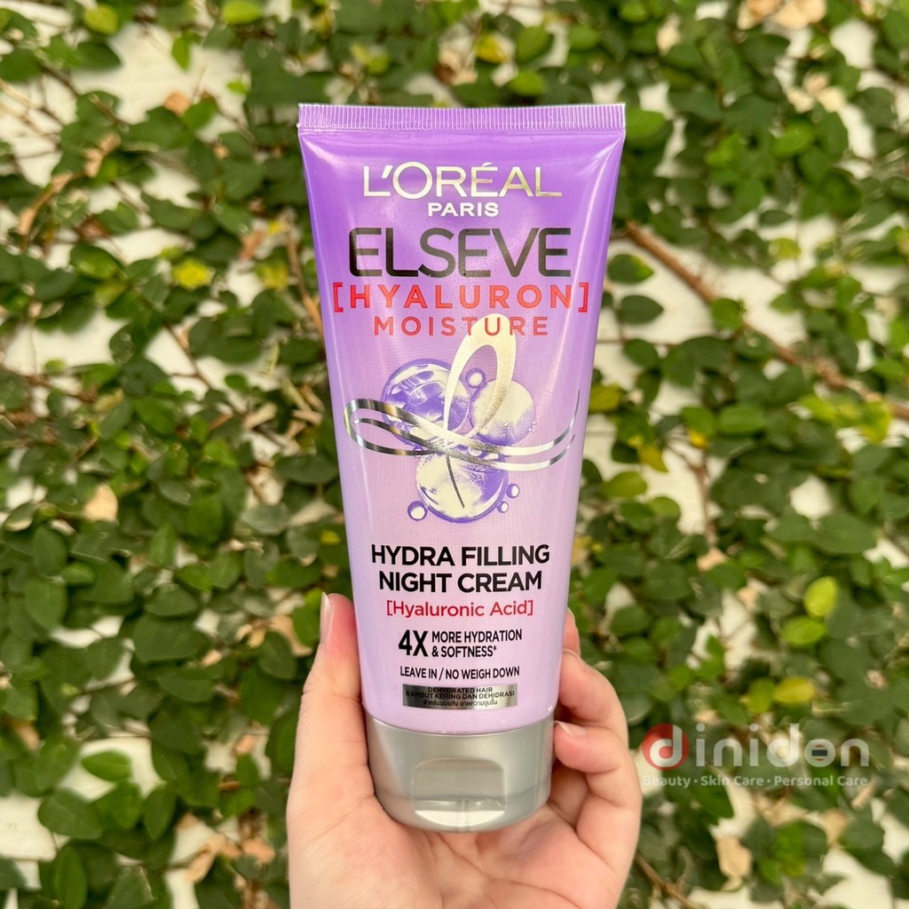 ((dinidon Shop)) L'Oreal Paris Elseve Hyaluron Moisture Hydra Filling Night Cream 150 Ml.