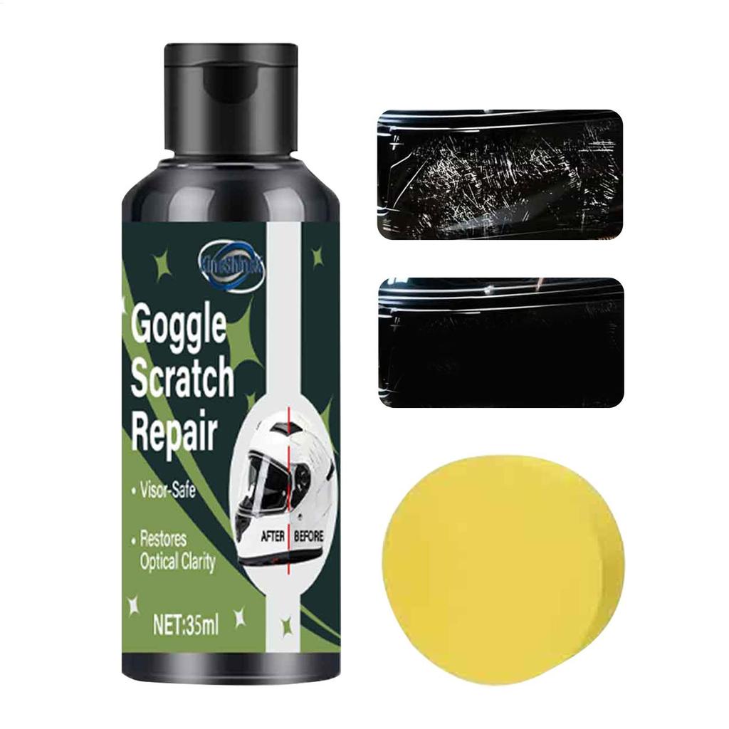 หมวกกันน็อค Scratch Removal Paste Shine Restoration Wax หมวกกันน็อคแว่นตา Scratch Repair Wax สําหรับ