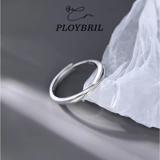 PLOYBRIL แหวนนิ้วชี้ ทรงกลม หรูหรา ระดับไฮเอนด์ แฟชั่นสําหรับผู้หญิง J032