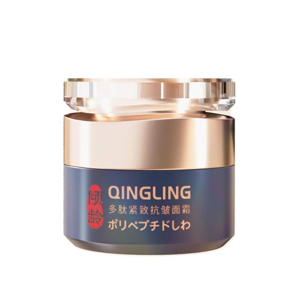 ครีมกําจัดริ้วรอย Japanese Qingling, ครีมต่อต้านริ้วรอย Qingling Polypeptide, ครีมทาหน้า Qingling, ค