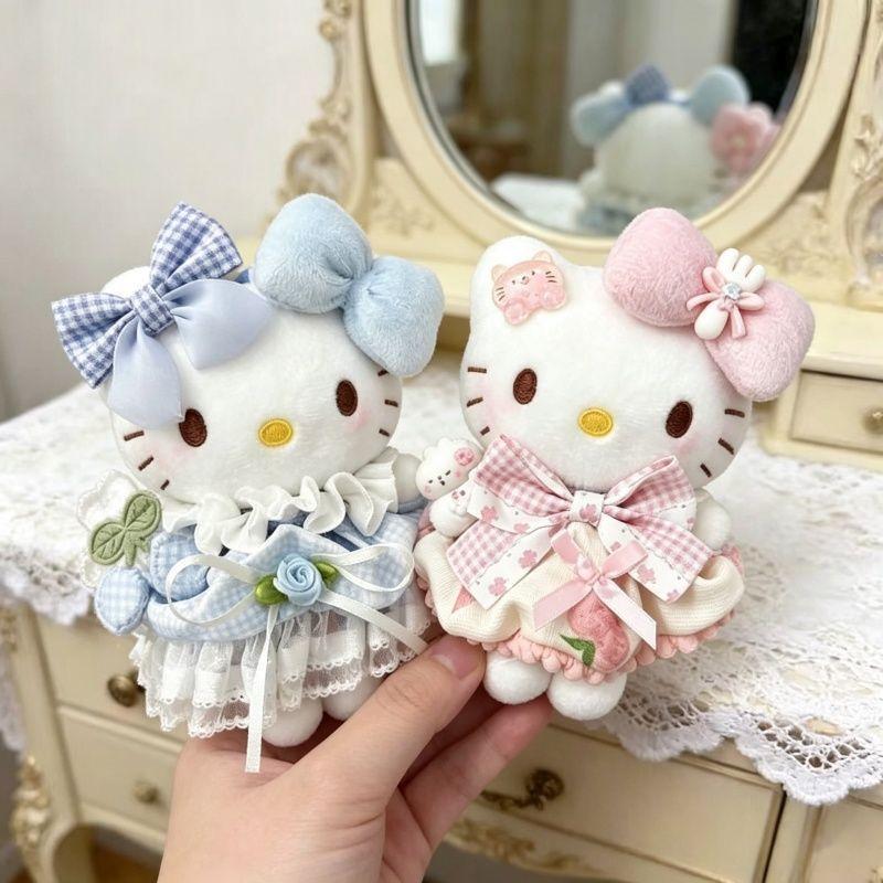 น่ารักลูกแมวกระเป๋าจี้การ์ตูนพีชพีชนม ฟู ตุ๊กตาเครื่องประดับหวานสําหรับสาวของขวัญวันเกิดพวงกุญแจ