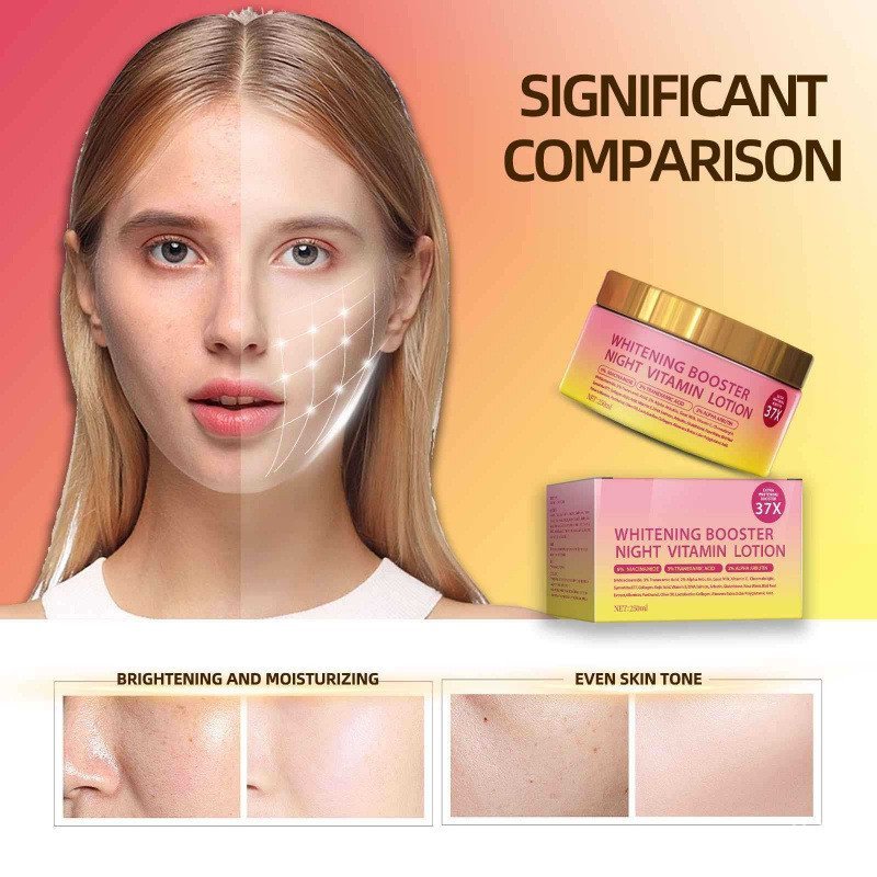 Cross-Border TK Body Care Lotion Night Vitamin Nourishing Brightening Moisturizing Skin Lotion โลชั่