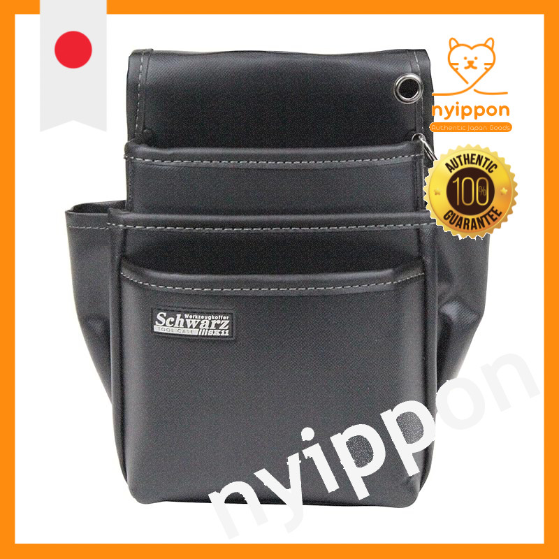 SK11 Waist Bag 3-Tier Water-Resistant PVC Laminated Coating Material SWZ-11