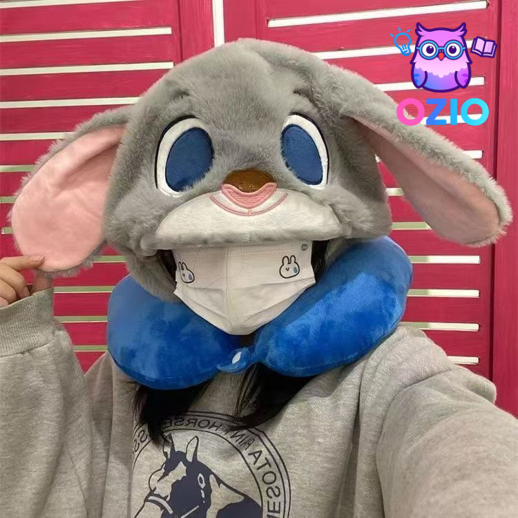 พร้อมสต็อกน่ารักตลกน่ารักจูดี้นิคตุ๊กตาหมอนเดินทางสร้างสรรค์จูดี้คลุมด้วยผ้าหมอนรูปตัวยูมัลติฟังก์ชั่นักเรียนหมอนงีบของขวัญ