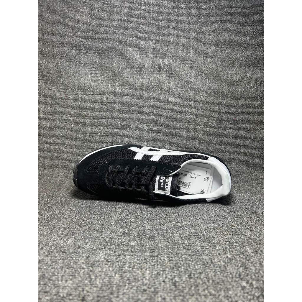 Onitsuka Tiger EDR 78 Cowhide Surface Sports Low-Top Casual Shoes สีดําสีขาว APH9 QUOC