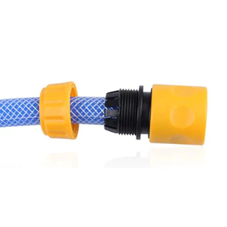 1/2 "ท่อ Waterstop Water-in Repair Quick Connector Kit บ้านสวนชลประทานล้างรถ 16 มม.จุกนมสีส้ม Fast Compression