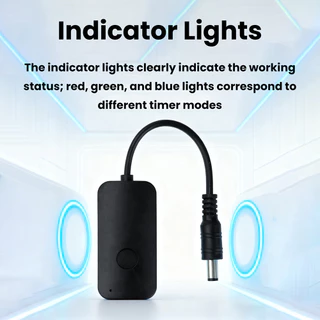 DIYMORE DC 9-12V เราเตอร์อัจฉริยะอัตโนมัติ Restart Line Timed 24/48/72 ชั่วโมงพร้อมการปรับสามระดับควบคุมสวิตช์บ้านปิดอัตโนมัติ