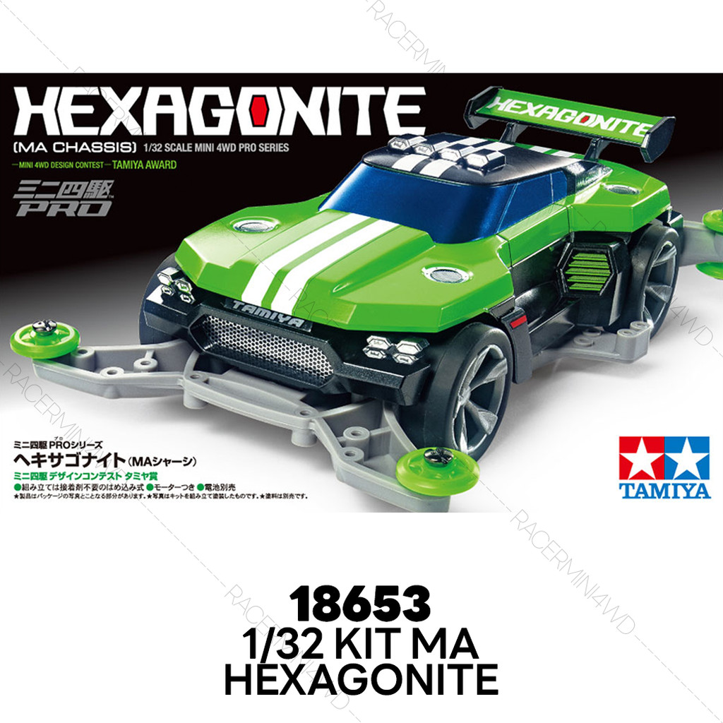 TAMIYA 18653 Mini 4WD PRO Hexagonite (MA Chassis) – โปรปัง