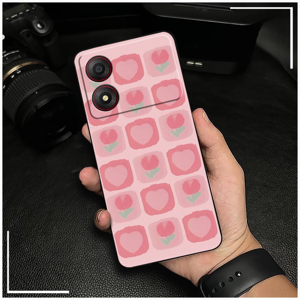 TPU เคสโทรศัพท์ซิลิโคนสําหรับ ZTE Blade A34 Graffiti ป้องกันทนทาน Anti-knock น่ารักกันน้ํา Soft Case