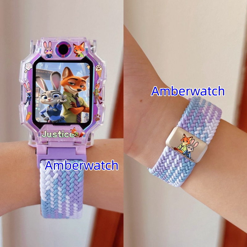Zotopia Judy & nick รถยนต์สําหรับ Imoo Z2 Z5 Z1 Z6 Z7 X10 imoo X10 สายนาฬิกา imoo Z1 สาย imoo Z6 สายซิลิโคน สำหรับ imoo Z7 สายแท้ IMOO Z1 กรณี Imo Z6 กรณี Imo Z7 กรณี Imo x10 กรณี