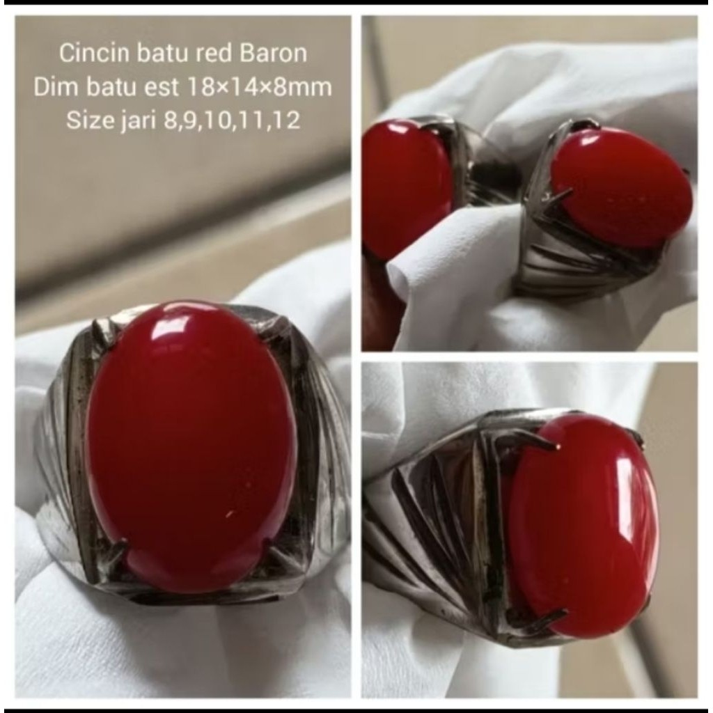 แหวนสแตนเลส Red Baron