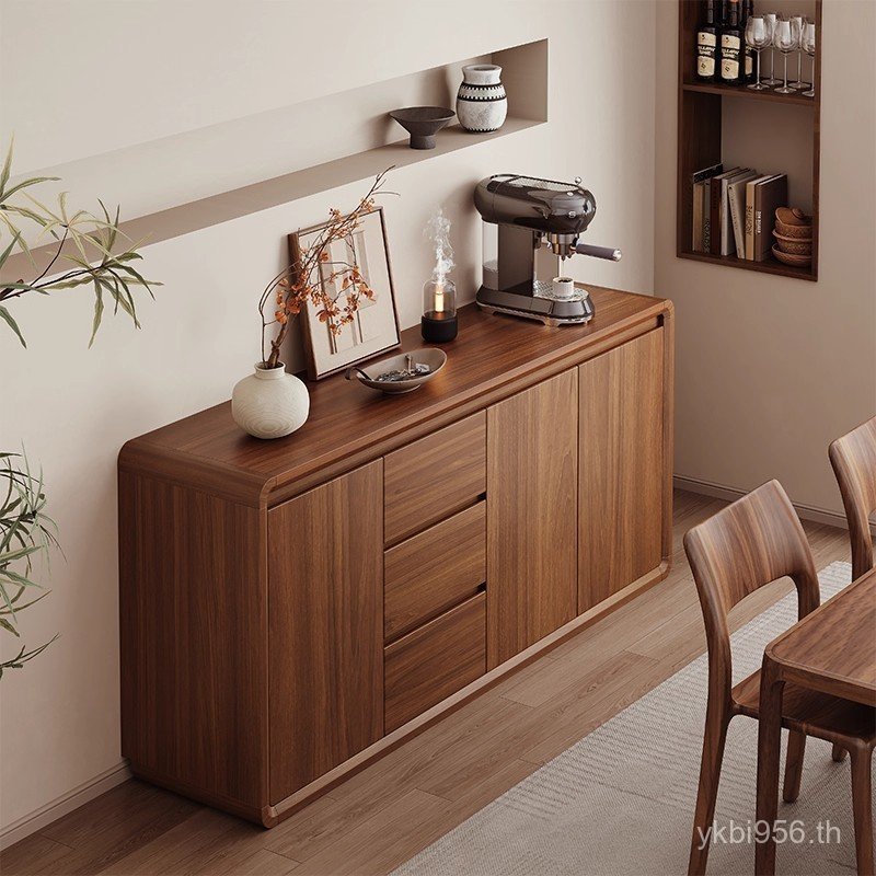 Locker Locker Locker ผนังด้านหลังแบบบูรณาการตู้ต่ําไม้เนื้อแข็งตู้โบราณตู้เก็บของห้องนั่งเล่นจีนรับป