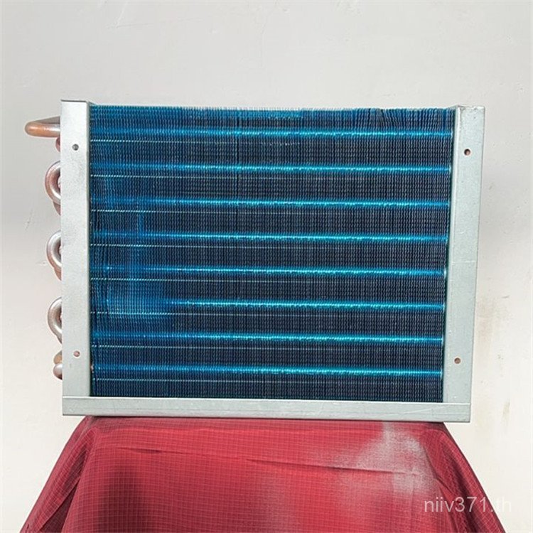 Air Cooling คอนเดนเซอร์ Vapor หม้อน้ํา Fin Air Conditioner ผู้ผลิตหม้อน้ําหลอดทองแดง E18 แลกเปลี่ยน 