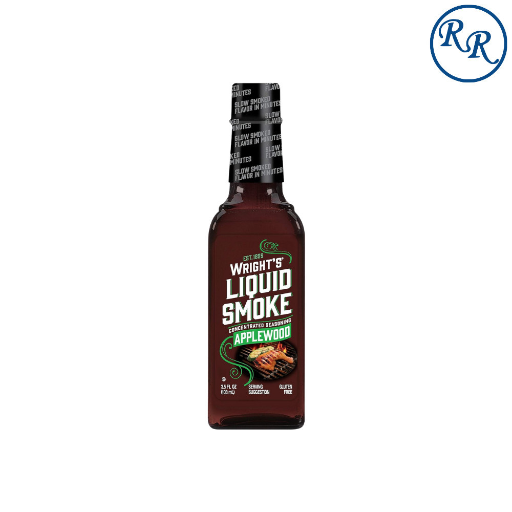 WRIGHTS APPLE LIQUID SMOKE 3.5OZ