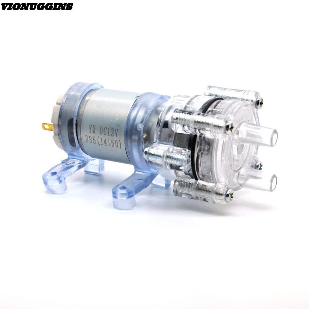 VIONUGGINS Self Priming, DC 6V ถึง 12V EK1970 ปั๊มไดอะแฟรม, เครื่องใช้ในบ้านที่ทนทาน R385 Micro ปั๊ม