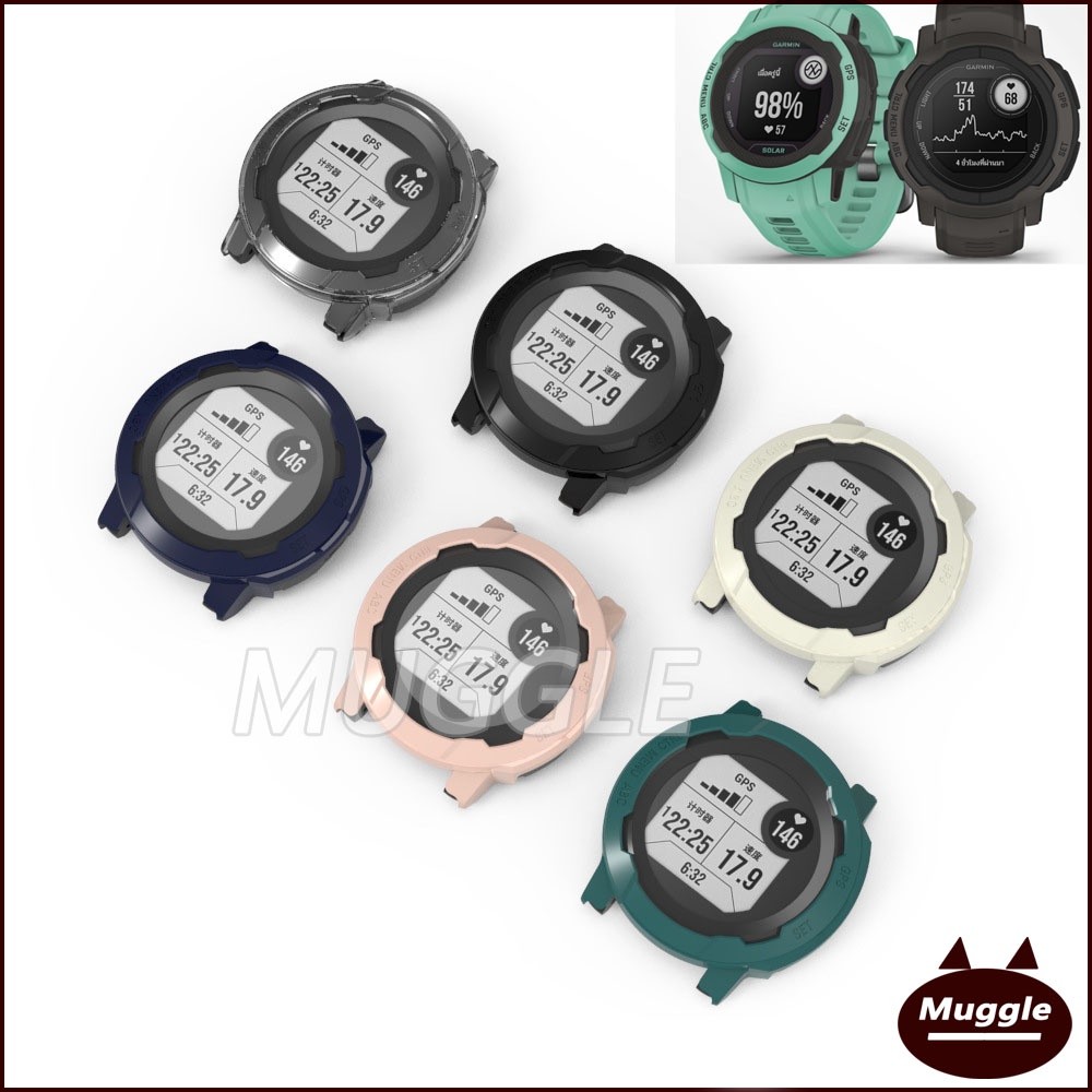 PC2 Garmin Instinct 2 Series Instinct 2 / Instinct 2S 2 Instinct Solar PC hard Case เคสป้องกันฝาครอบ