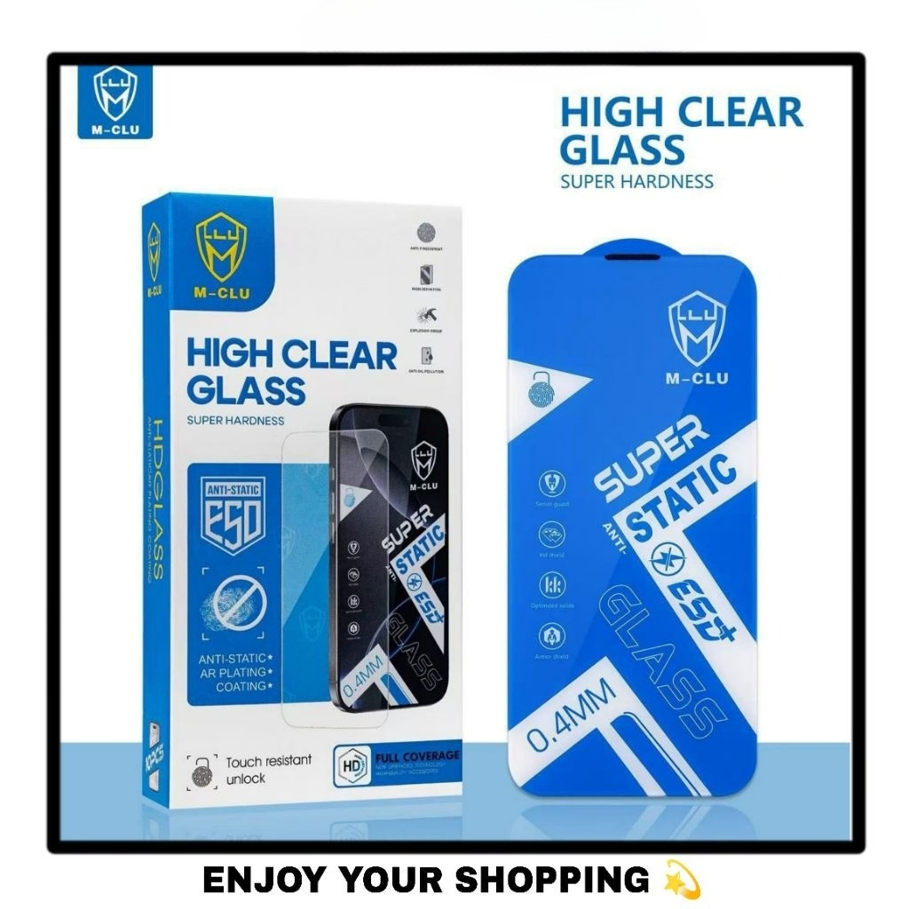 LAYAR IPHONE ป้องกันหน้าจอแก้ว Big Curve Full โปร่งใส iPhone 6 6+ 7 8 7+ 8+ XR XS MAX 11 11 PRO MAX 