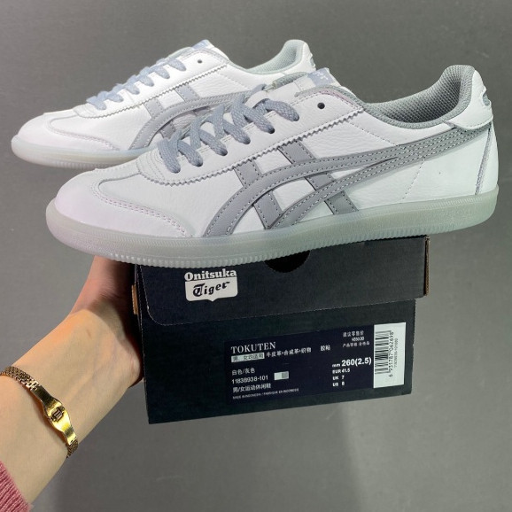 Onitsuka Tiger Tokuten รองเท้าผ้าใบลําลองสําหรับผู้ชายและผู้หญิงขนาด 36-45 E1MM ZMSE