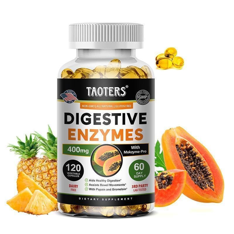 Taoters Digestive enzyme Health Supplement Supports digestive health Supports intestinal health 60/1