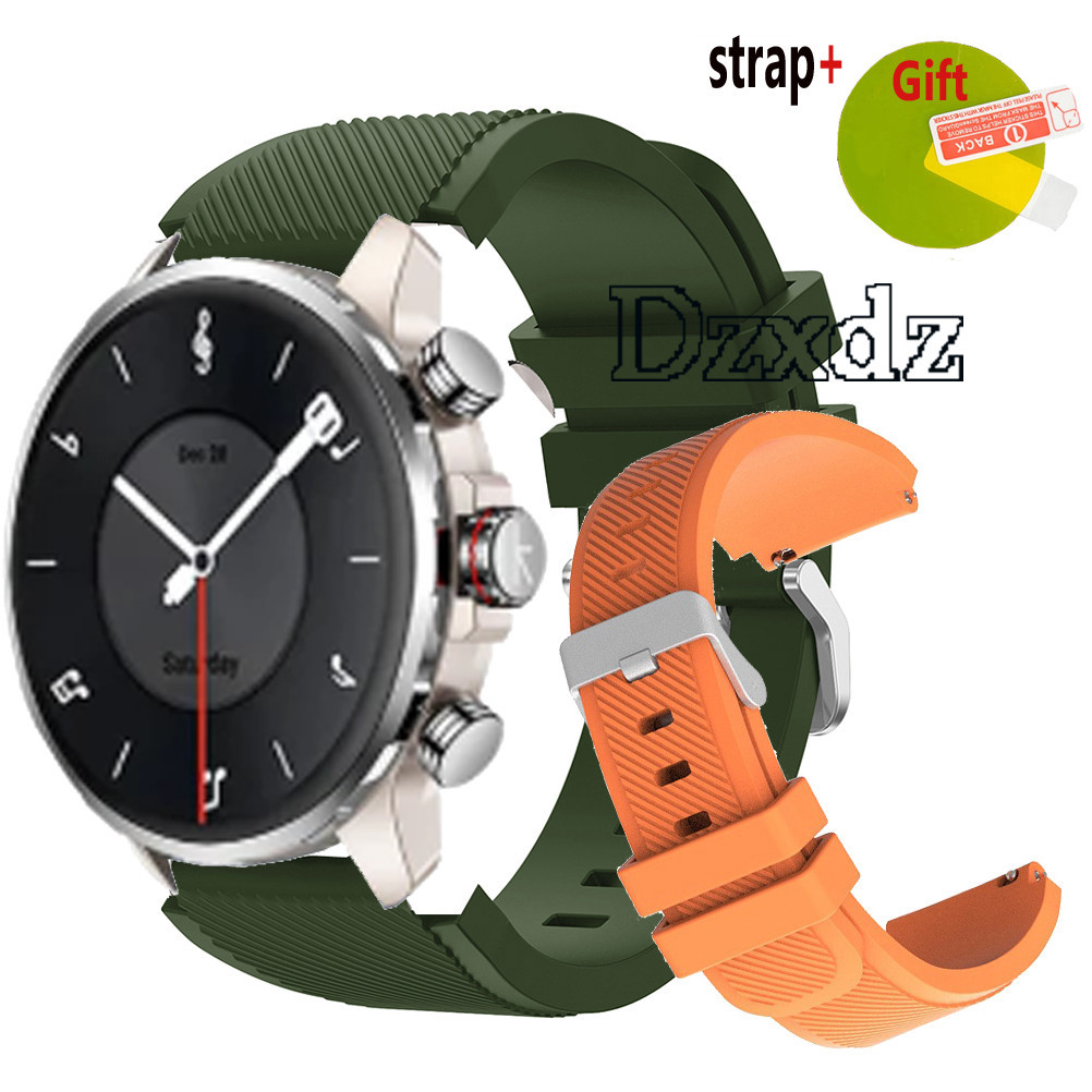 Kieslect Kr3 สายรัดสมาร์ทวอท์ชกีฬาซิลิโคน Band Kieslect Kr 3 pro 2 ฟิล์มกันรอยหน้าจอสายรัดข้อมือแบบน