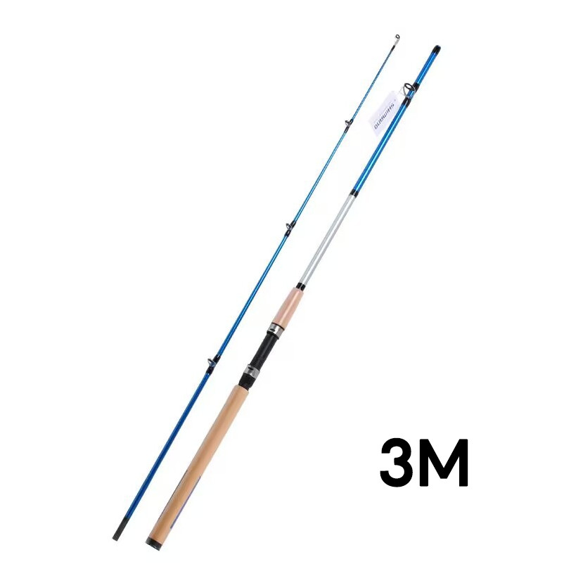 การรับประกัน 1 ปี ใหม่คันเบ็ด 2ส่วน Spinning Rod 1.8/2.1/2.4/2.7/3M เบ็ดตกปลา ML คันเบ็ด คาร์บอนแบบพกพาเบ็ดตกปลา - รูปที่ 7