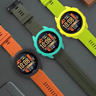 กรณียางกลวงป้องกัน Gores สำหรับ for Smartwatch Garmin Forerunner 165 / 165 Music ป้องกันหน้าจอซิลิโคนอ่อนนุ่ม