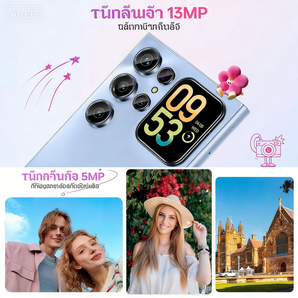 [สต็อกท้องถิ่น] OUKITEL C62 Pro  24GB+256GB  6.88