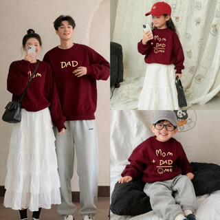 ชุดเสื้อคลุมแขนยาวสำหรับครอบครัวและเด็ก ทำจากผ้าฝ้าย สไตล์วิ…