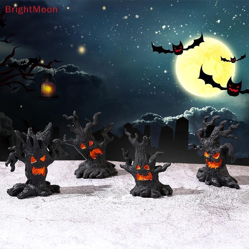 BrightMoon Micro ภูมิทัศน์ฮาโลวีน Dryad เครื่องประดับ Mini Dryad รูปร่างหัตถกรรมเรซิ่นเครื่องประดับส