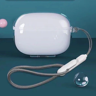 Stock ReadyCase สําหรับ Edifier EvoBuds/Lolli Anc/Lolli Pro2/Lolli Pro5/Lolli Pro/Lolli Clip/W220T/W320TN TPU โปร่งใสหูฟังปกอ่อนพร้อมเชือกพิเศษ