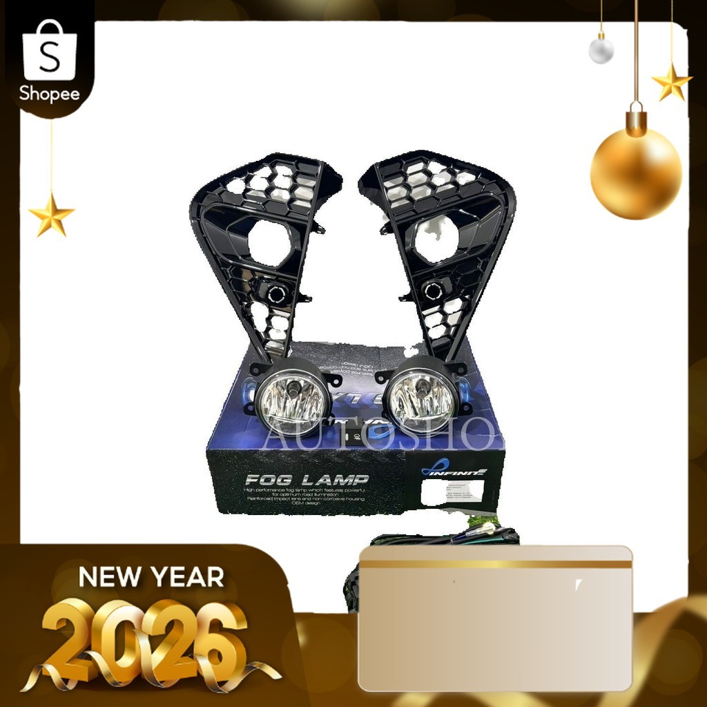 ไฟตัดหมอก MU-X 2024 / ไฟสปอร์ตไลท์ ตัดหมอก ISUZU MU-X รุ่นปี 2024 (พร้อมอุปกรณ์ติดตั้ง)