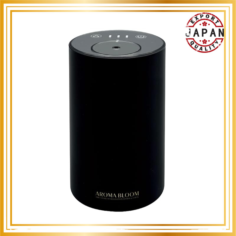 Portable Cordless Aroma Diffuser - Black & White, Waterless, Rechargeable, Nebulizer, USB Type-C