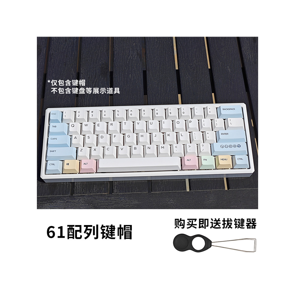 keycap work egg keycaps MMD 61-Key PBT Keycap Sublimation ที่กําหนดเองคีย์บอร์ดแบบกลไกหมวกที่ไม่ซ้ํา