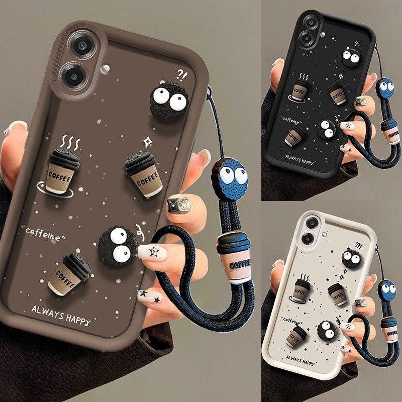 เคส Samsung a07 เคส Samsung a05 ถ้วยกาแฟ เคสโทรศัพท์ป้องกันการตกกระแทก