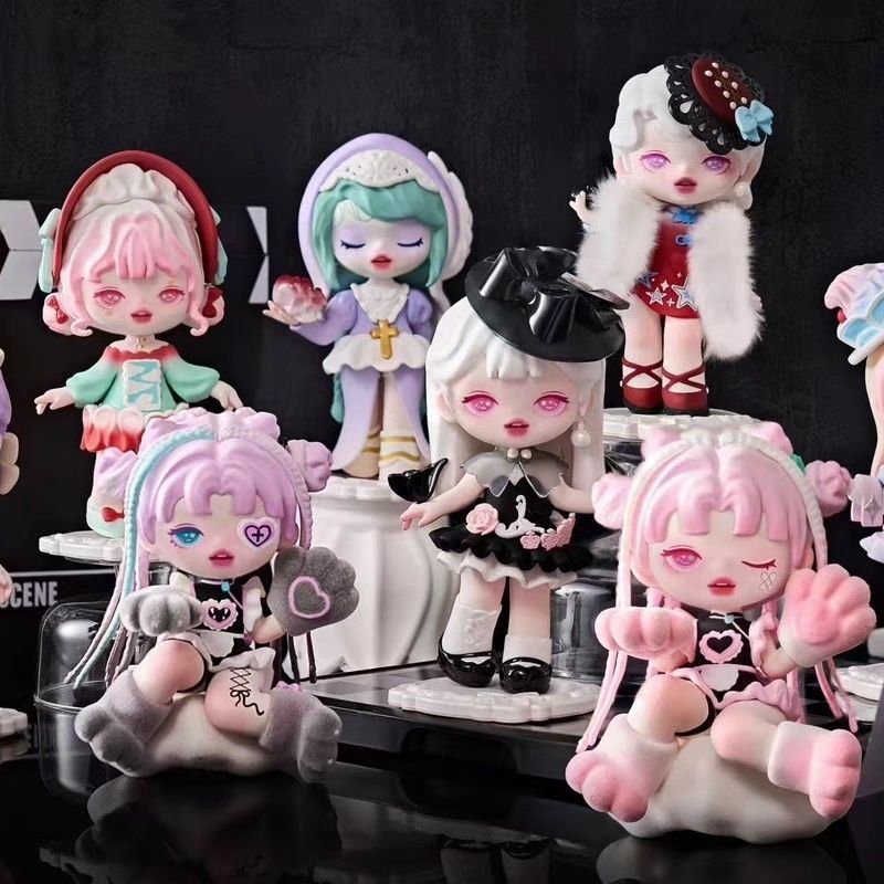 ของแท้พร้อมสต็อก YOMI YOMI Dreamland Projection Hall Series Mystery Box Sweet Girl Hidden Blackberry